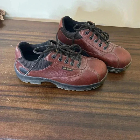 Doc Dr. Martens Anti Static Slip Resistant Industrial Steel Toe Shoe Size 8 - Picture 1 of 12